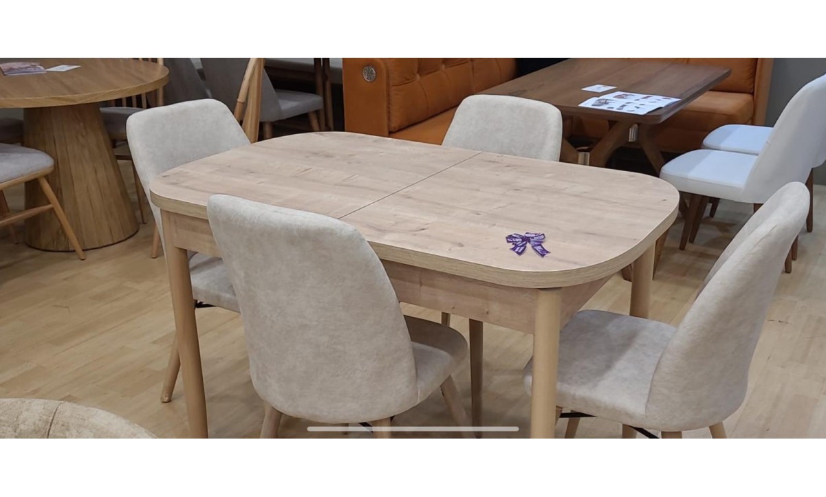 202 Torna Mutfak Masa Takımı - Safir Meşe