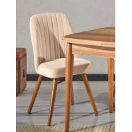 623 Ahşap Dilimli Vera Sandalye