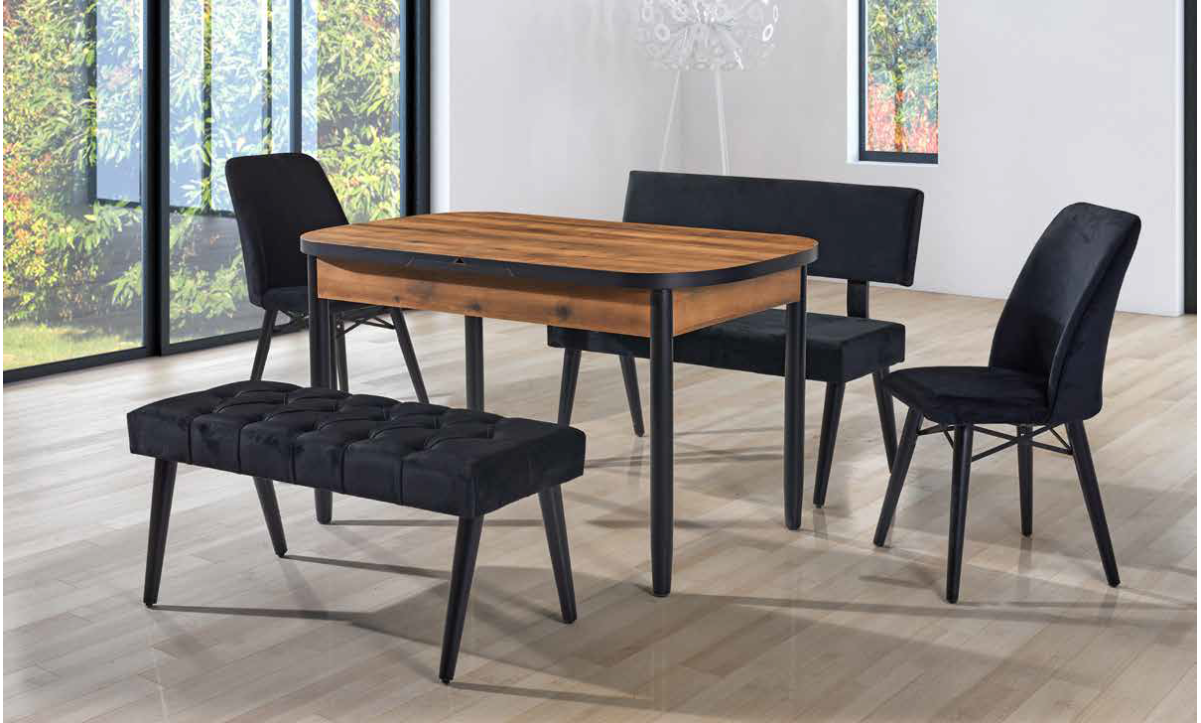 Torna Sırtlı Bank 100 cm